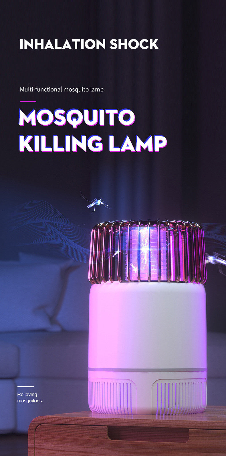 USB Mosquito Killer Lamp